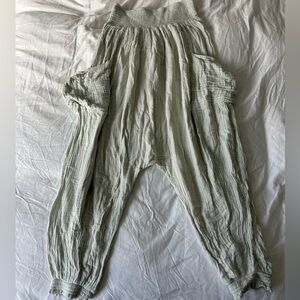 Gauze Harem Pants